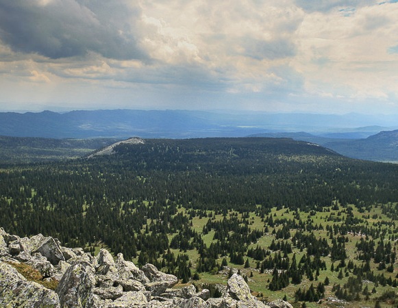 Южный Урал, хребет Зигальга